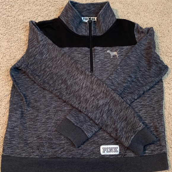 Victoria’s Secret PINK Quarter Zip - Picture 1 of 2
